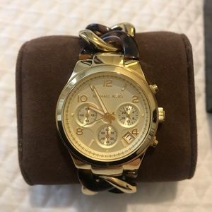 Michael Kors Chronograph Runway Twist Watch